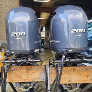 Twin Yamaha F200hp 4 stroke